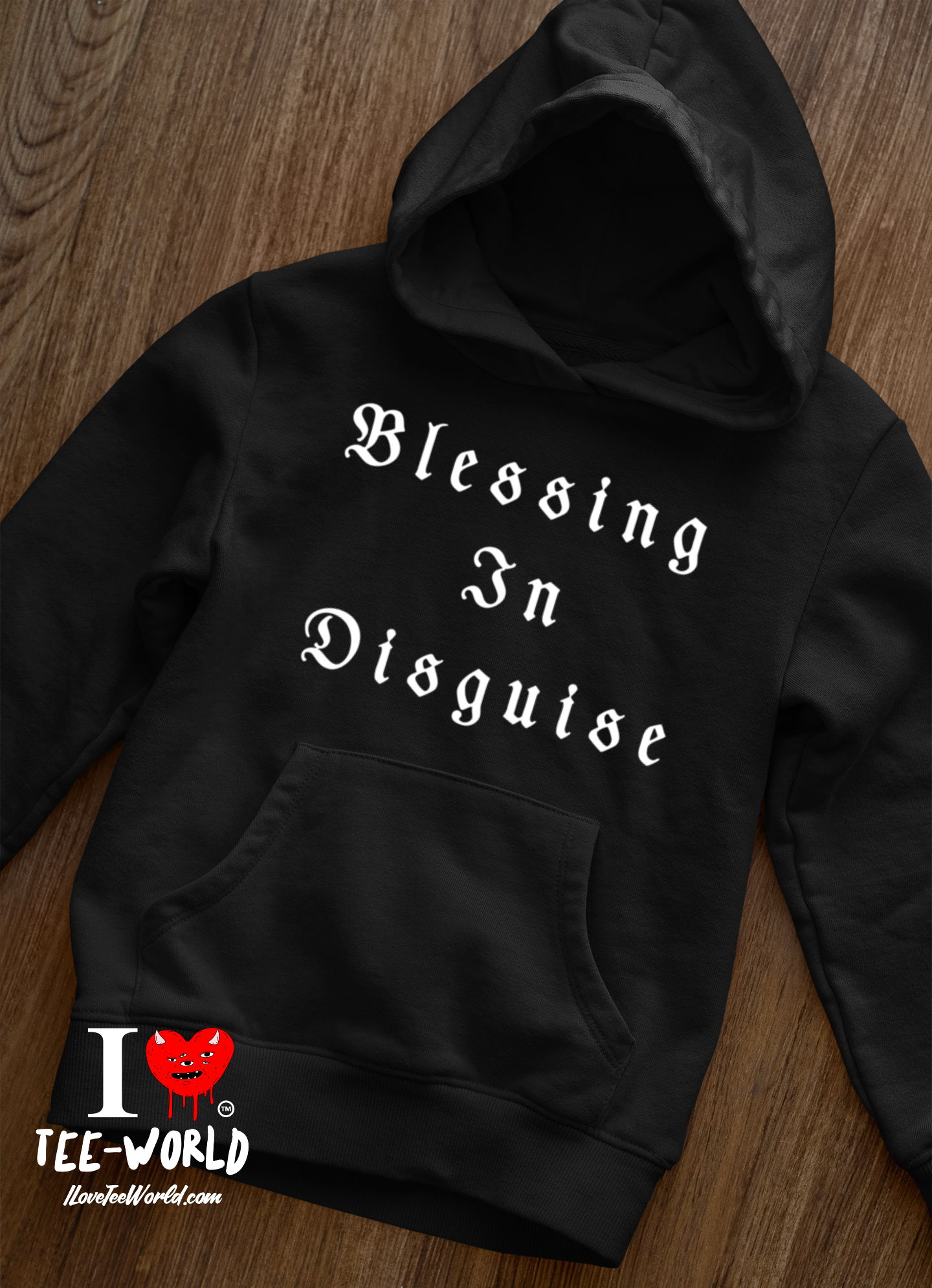 Blessing In Disguise. Graphic Hoodie