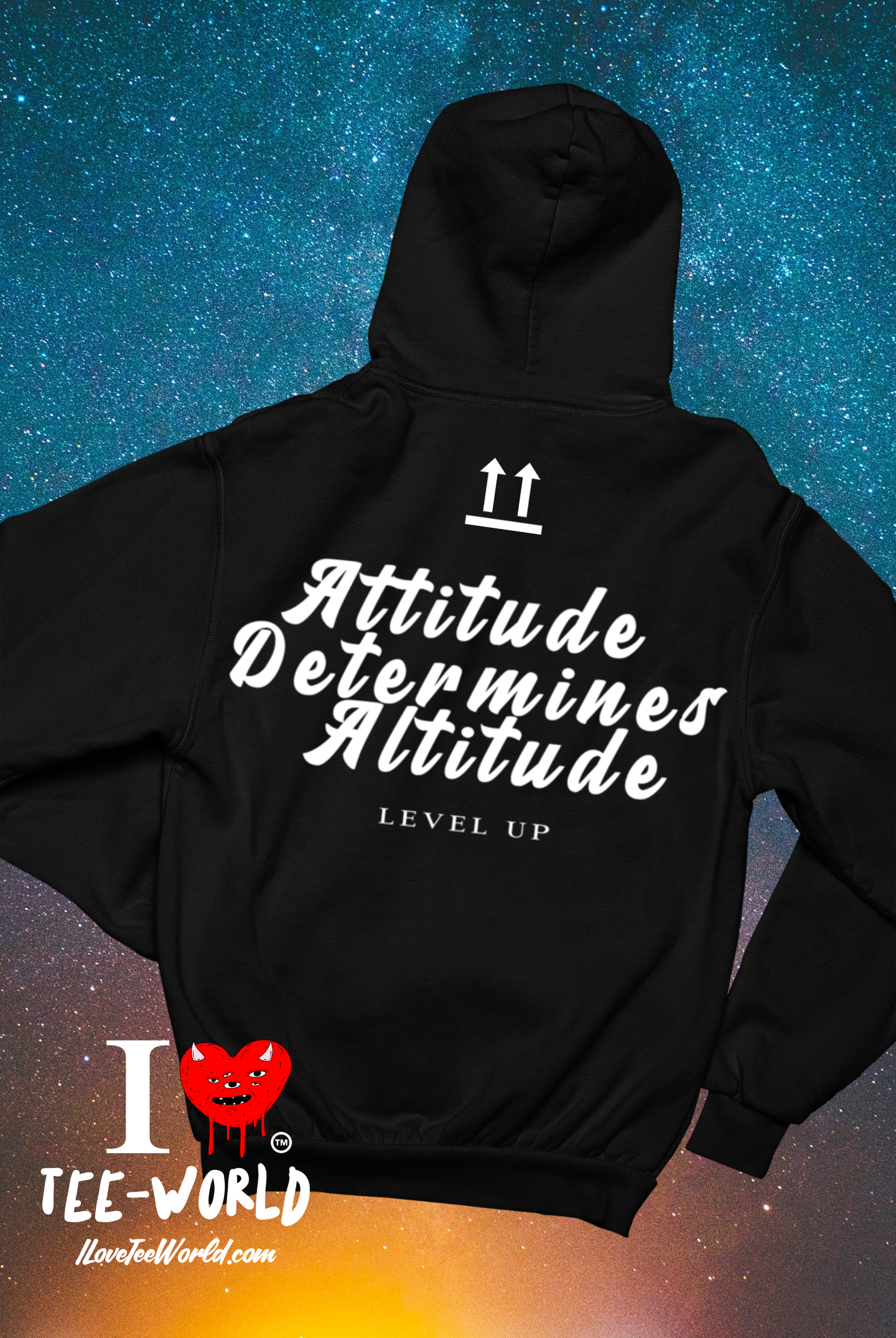 Change You Mindset. Graphic Hoodie