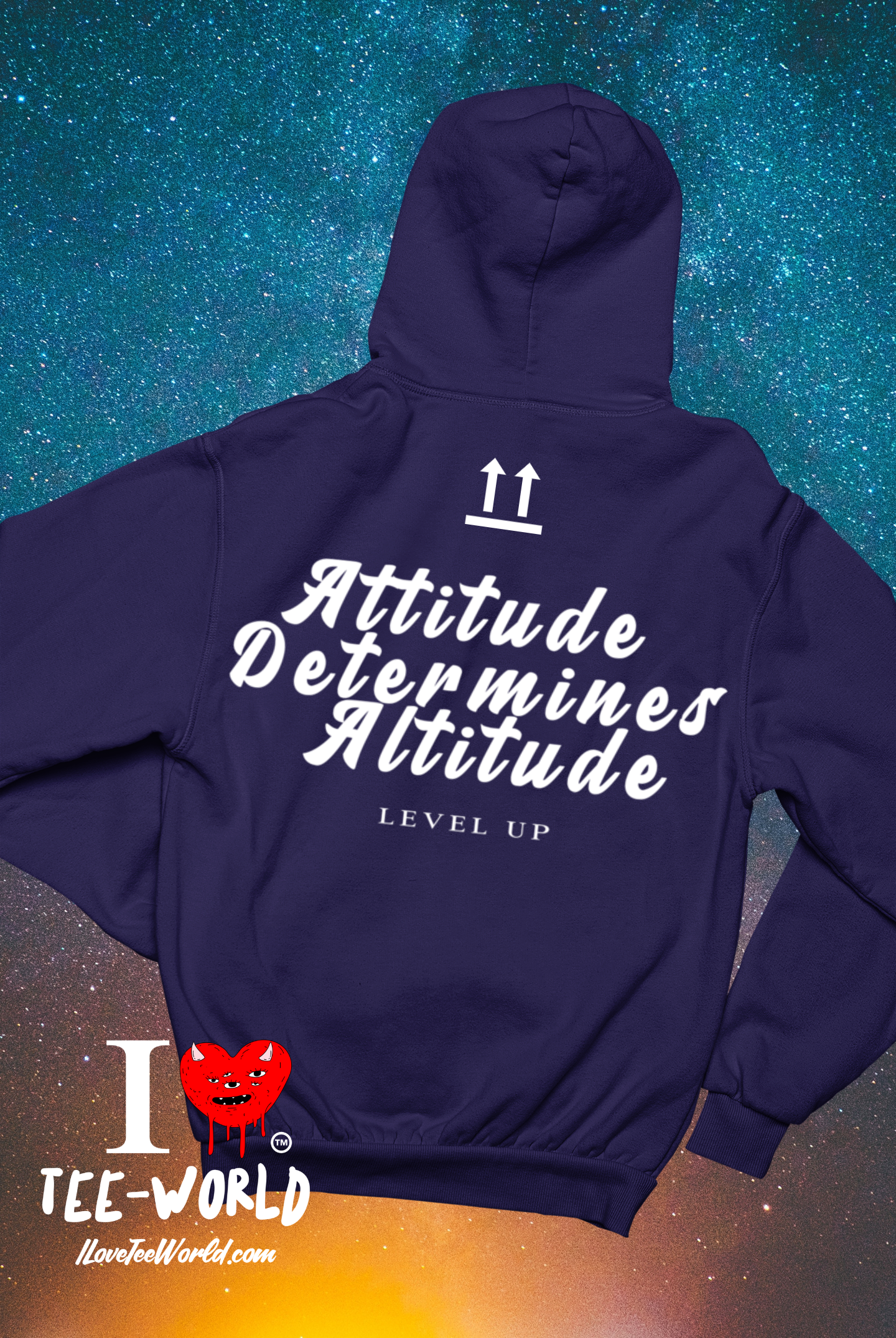 Change You Mindset. Graphic Hoodie