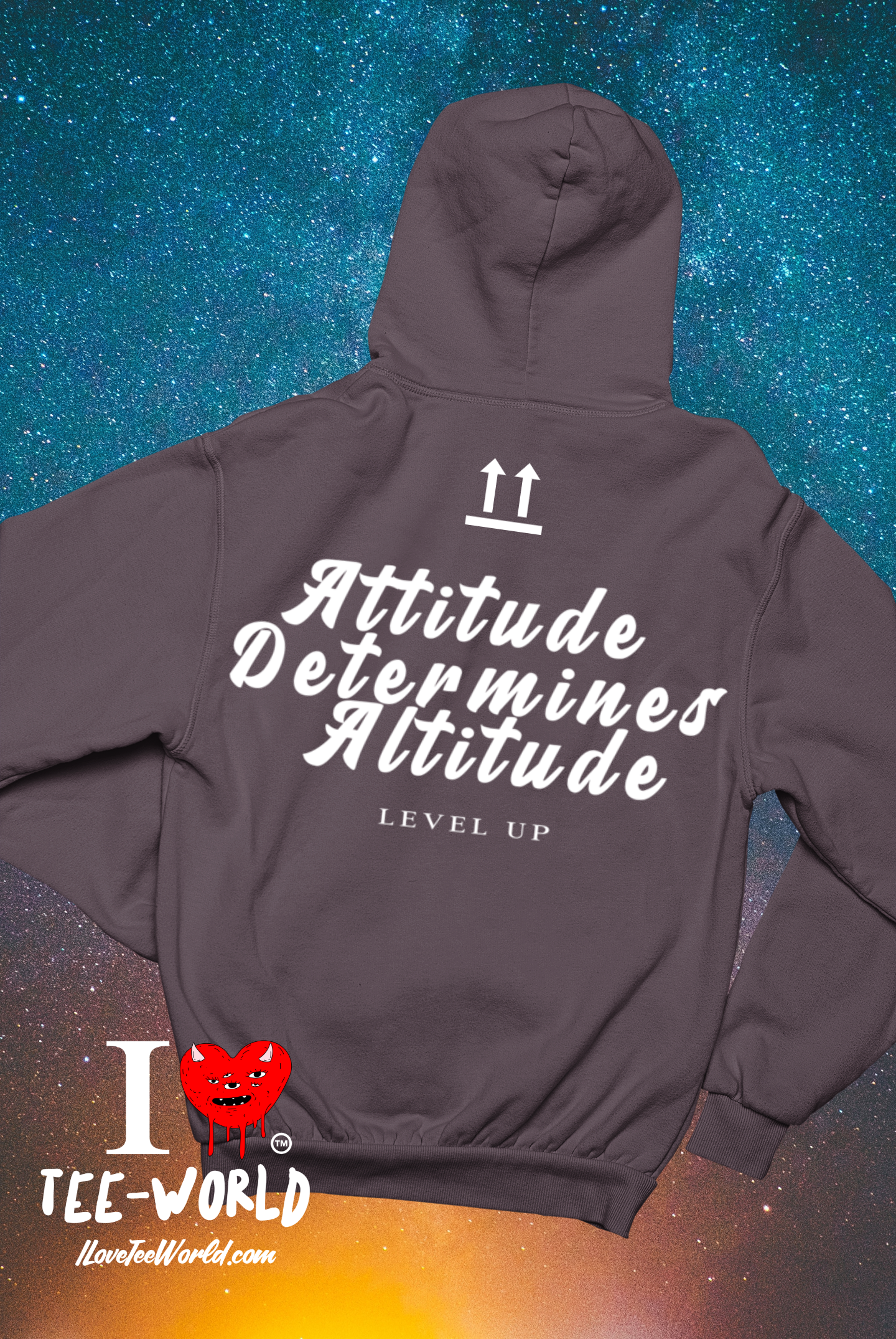 Change You Mindset. Graphic Hoodie