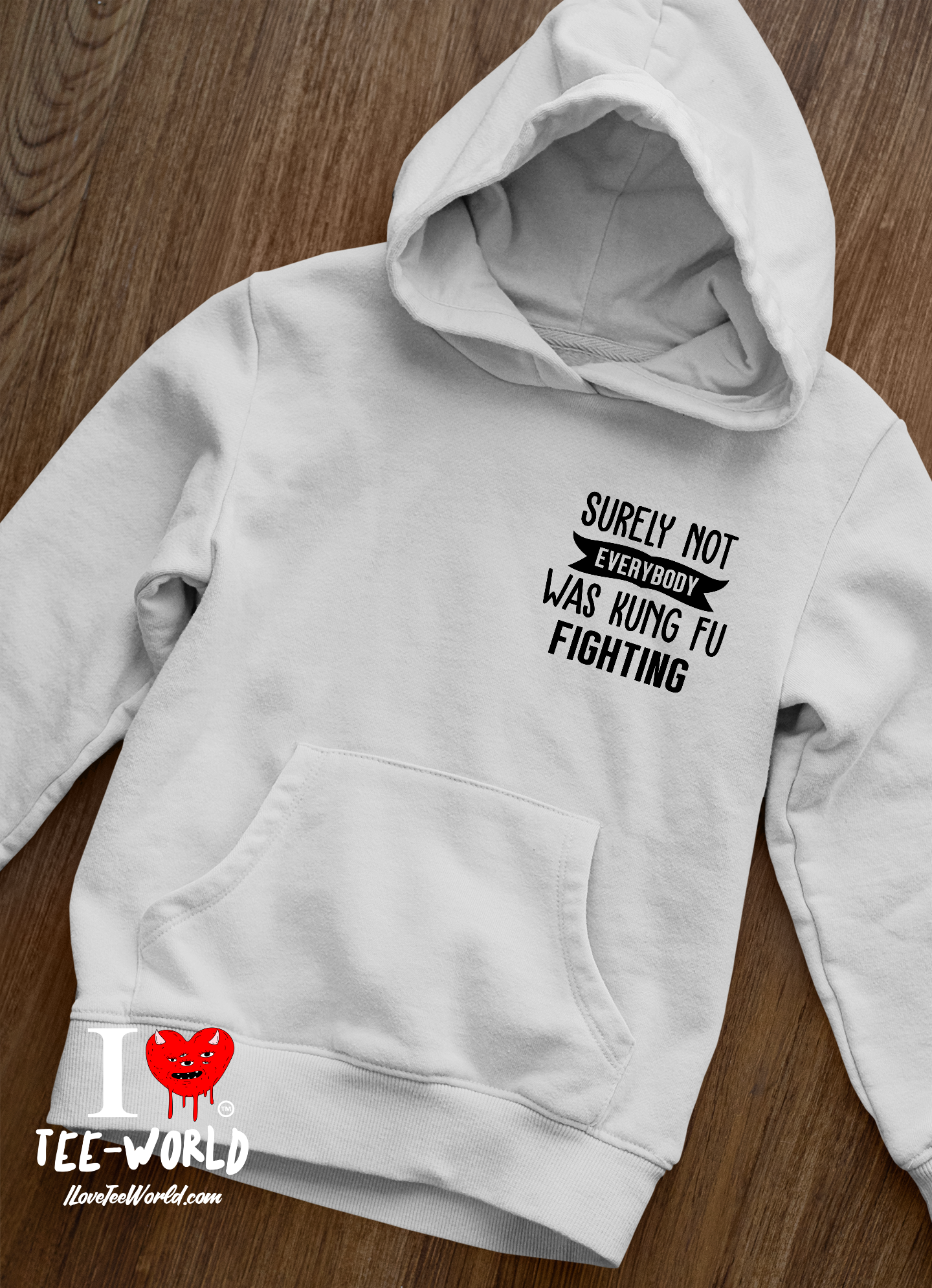 Surely Not Everybody Was Kung Fu Fighting. Graphic Hoodie