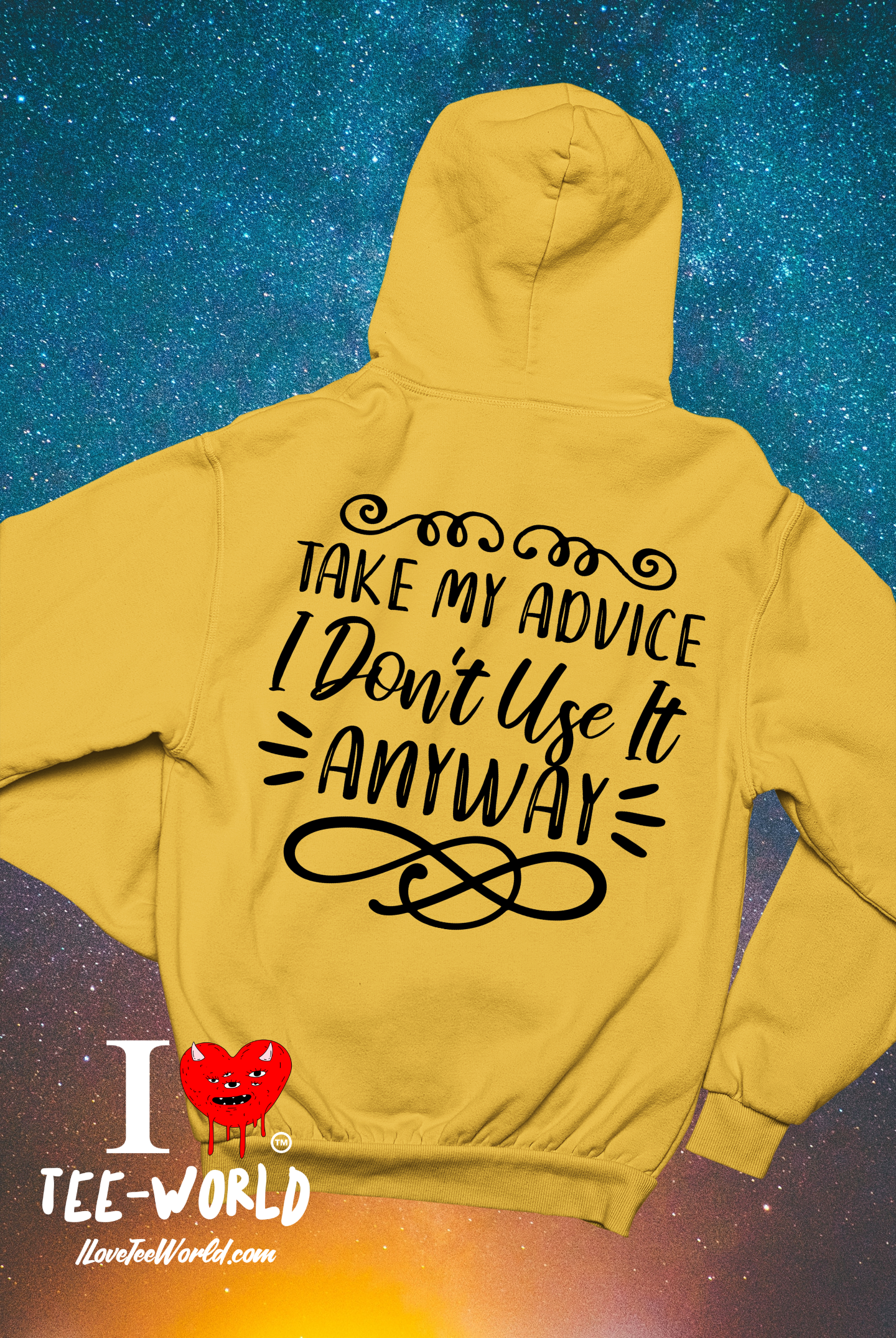 Take My Advice I Don't Use It Anyway. Graphic Hoodie