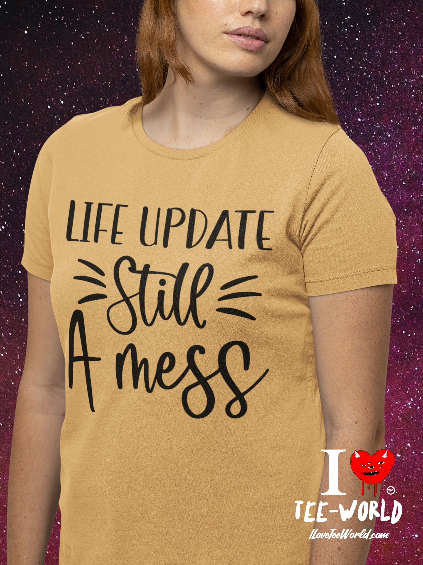 Life Update Still a Mess. Graphic T-shirt