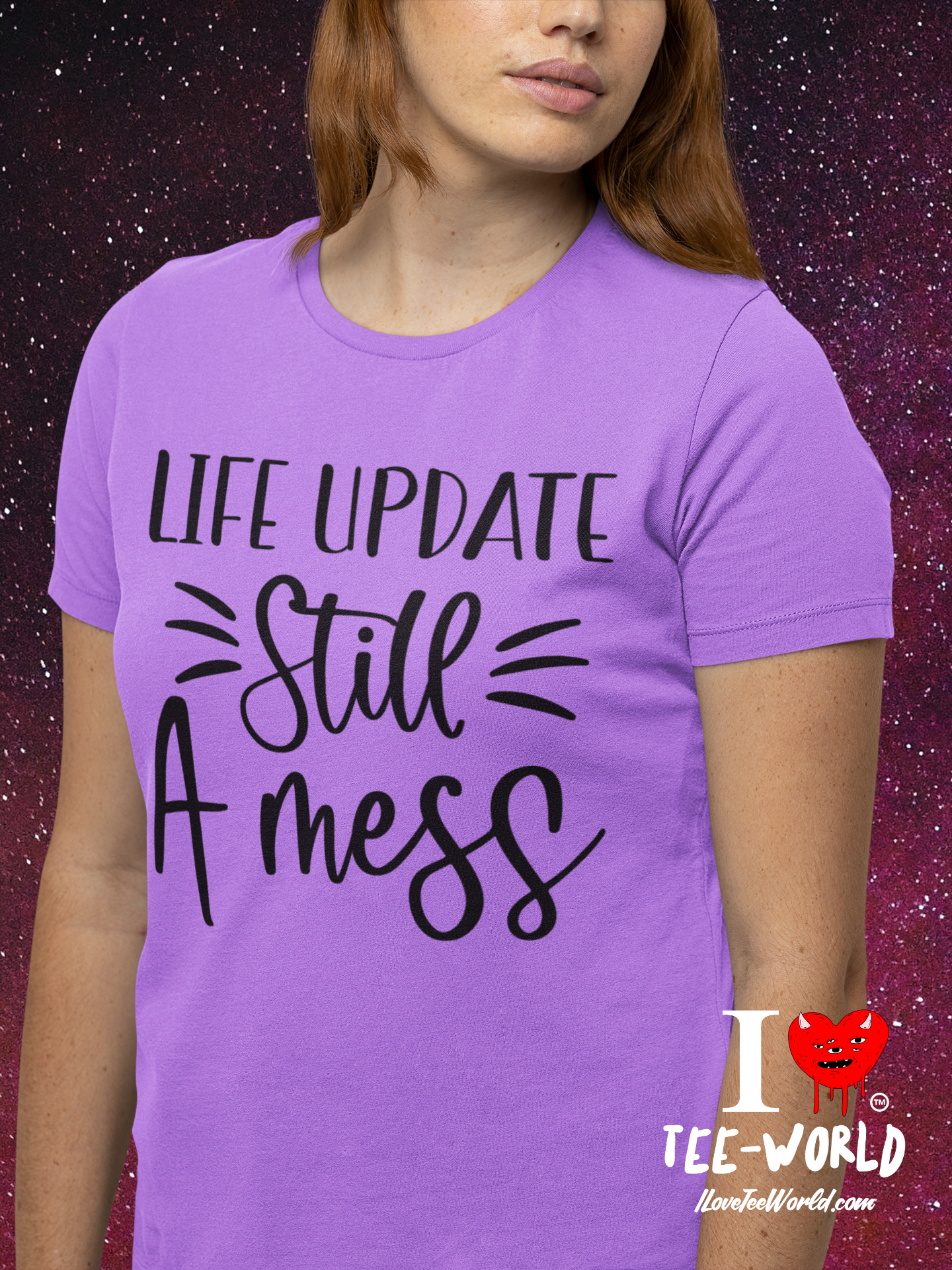 Life Update Still a Mess. Graphic T-shirt