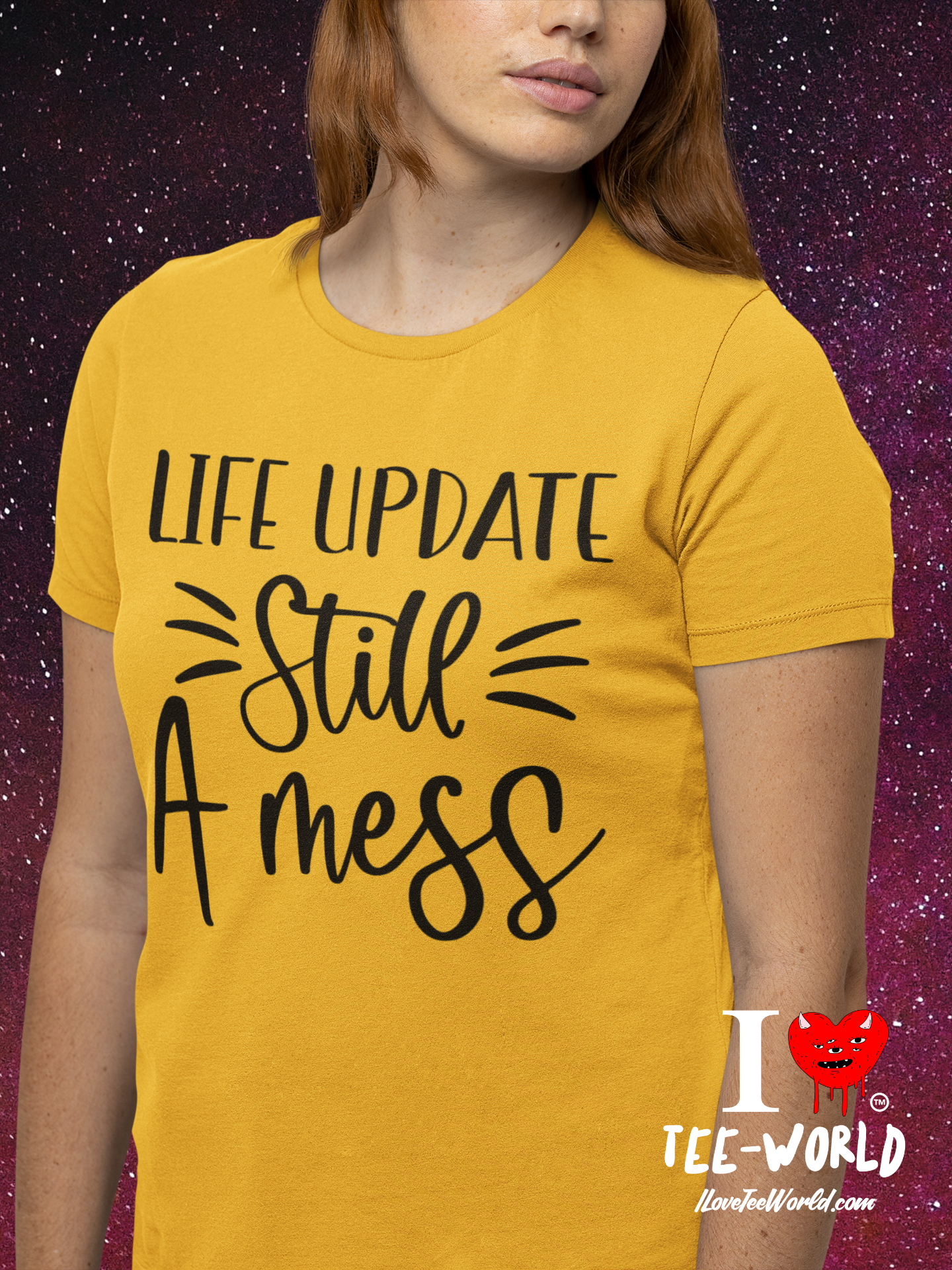 Life Update Still a Mess. Graphic T-shirt