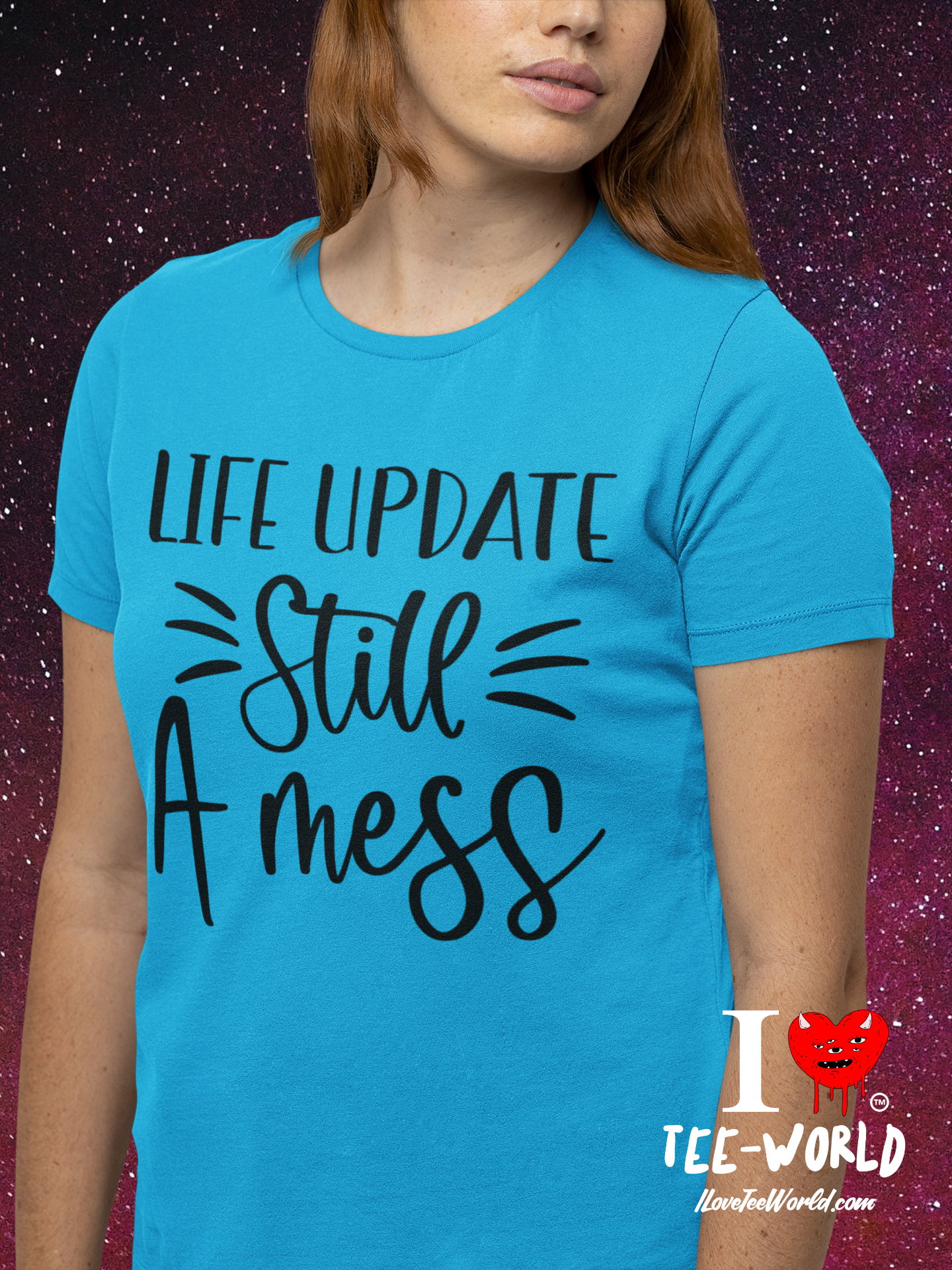 Life Update Still a Mess. Graphic T-shirt